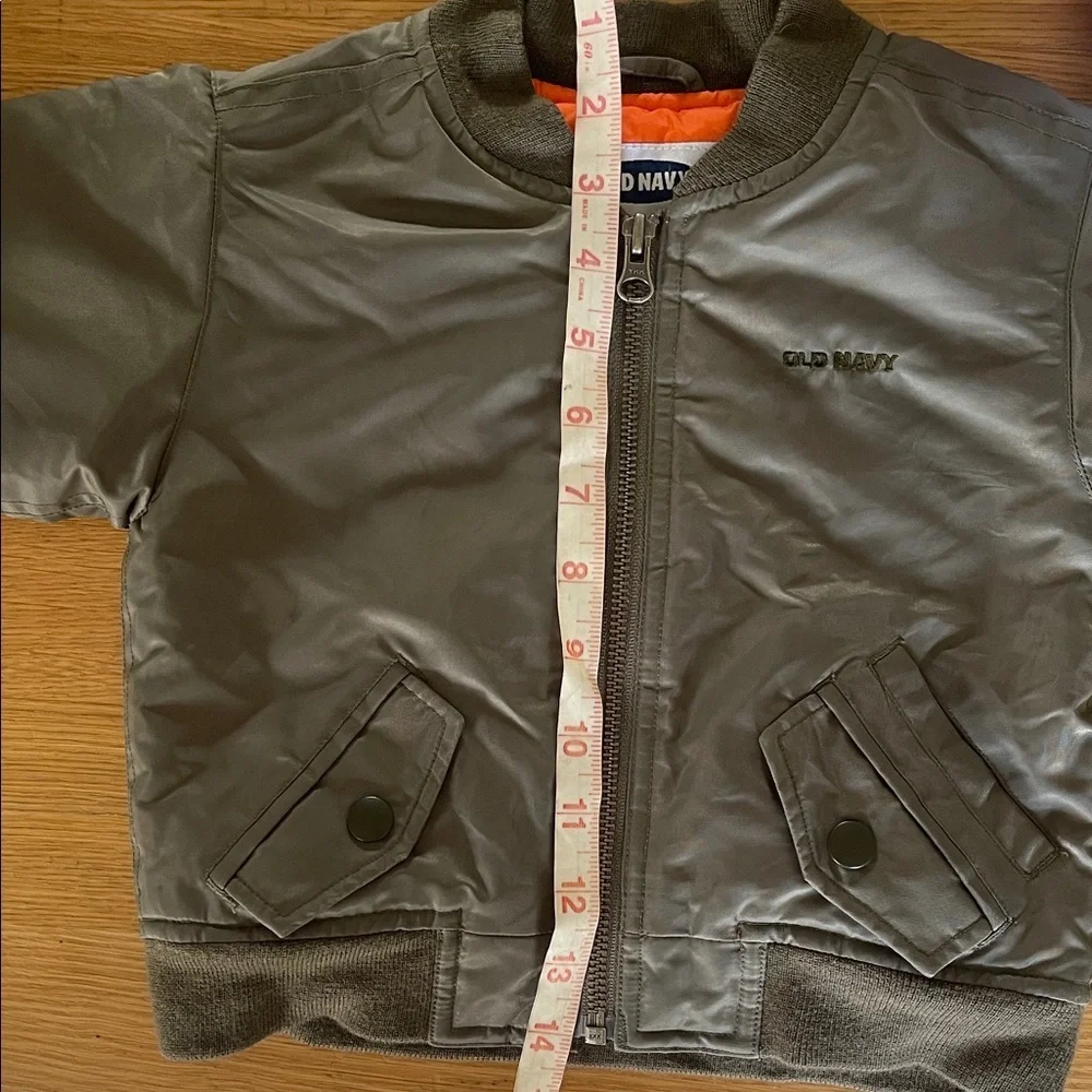 Old Navy Kids Bomber Jacket - Olive Green
